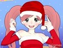 Anime X-mas girl dress up game Anime X-mas girl dress up game