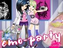 Celebrity Fashion Games  Girls on Emo Party Online Dress Up Game For Girls  Style And Pose With Your