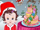Baby Lisi Christmas Cake Game