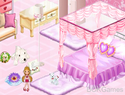 Flora Pink Room Decoration