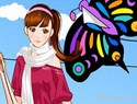 Flying Kite Girl Game Flying Kite Girl Game