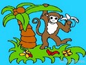  Games on In The Jungle Coloring Game  Little Kids Game  Have Fun All Da