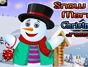 Snow Man Merry Christmas
