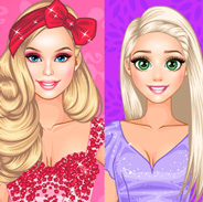 Bffs Fashion Showdown: Barbie Vs Rapunzel