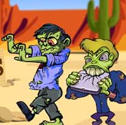 Cowboy Shoot Zombies Html5