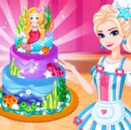 Elsa's Dream Sea Cake