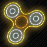 Fidget Spinner Neon Glow Online