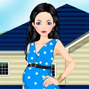 Pregnant Simona Dress Up Game