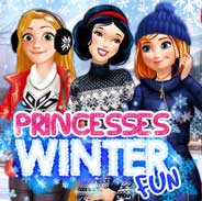 Princesses Winter Fun